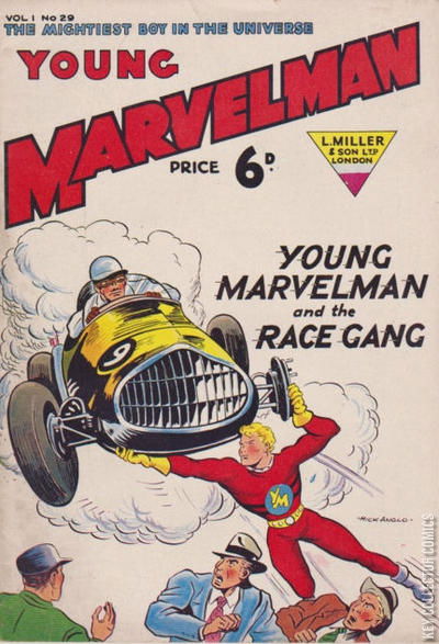 Cover art for Young Marvelman #29 
