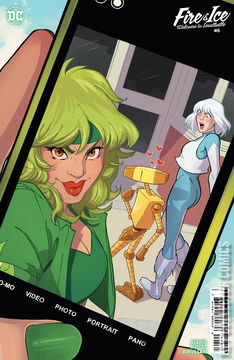 Variant Cover for Fire and Ice: Welcome to Smallville #5