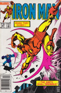 Variant Cover for Iron Man #187