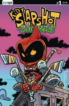 Variant Cover for Kid Slapshot vs. Zomboni #1