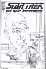 Variant Cover for Star Trek: The Next Generation - The Space Between #1