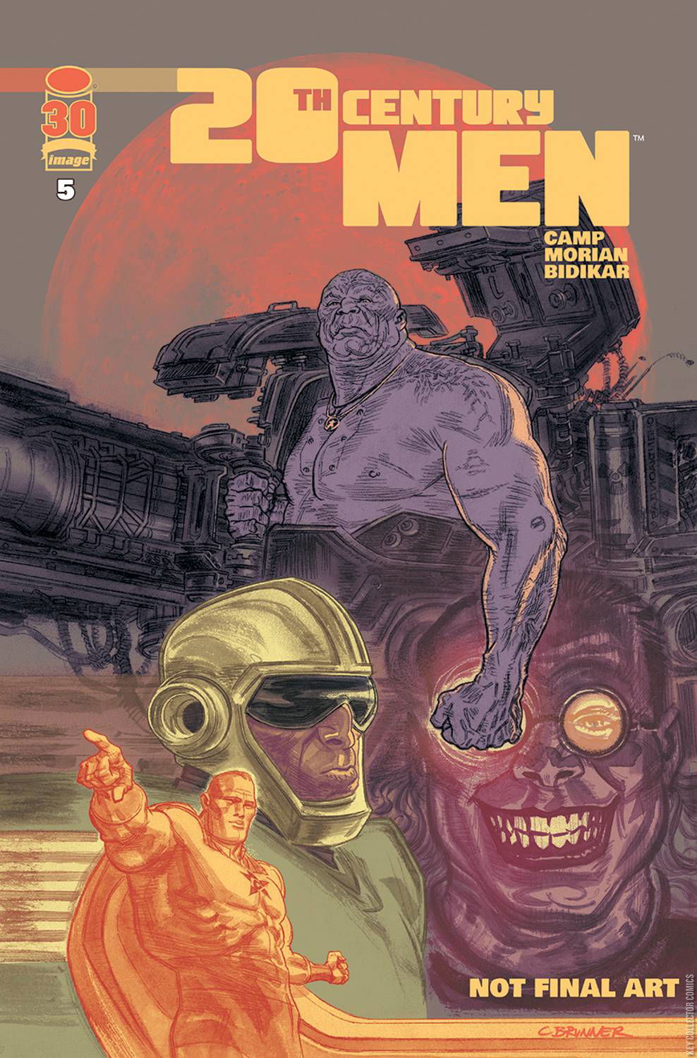 Variant Cover for 20th Century Men #5