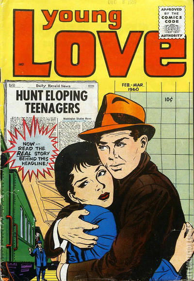 Cover art for Young Love #18
