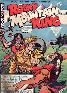 Rocky Mountain King Western Comic #60