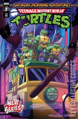 Variant Cover for Teenage Mutant Ninja Turtles: Saturday Morning Adventures #3