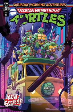 Variant Cover for Teenage Mutant Ninja Turtles: Saturday Morning Adventures #3