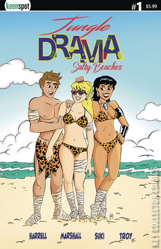 Variant Cover for Jungle Drama: Salty Beaches #1