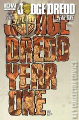 Variant Cover for Judge Dredd: Year One #4
