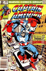 Variant Cover for Captain America #262