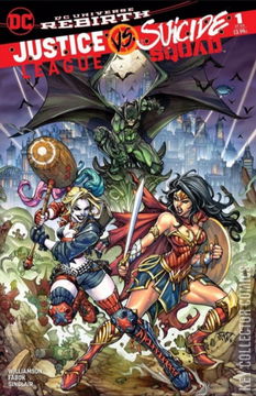 Variant Cover for Justice League vs. Suicide Squad #1