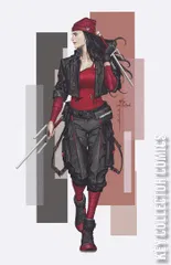 Variant Cover for Daredevil / Punisher: The Devil's Trigger #1