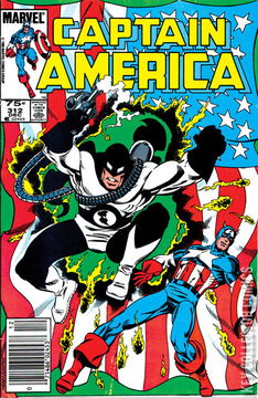Variant Cover for Captain America #312