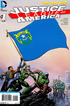 Variant Cover for Justice League of America #1