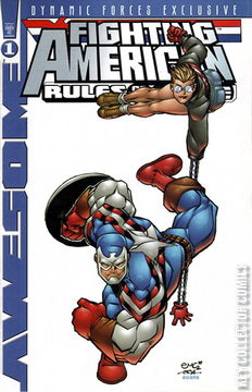 Variant Cover for Fighting American: Rules of the Game #1
