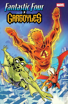Variant Cover for Fantastic Four x Gargoyles #1