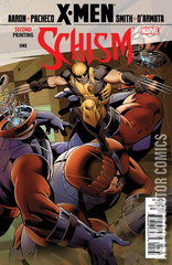Variant Cover for X-Men: Schism #1