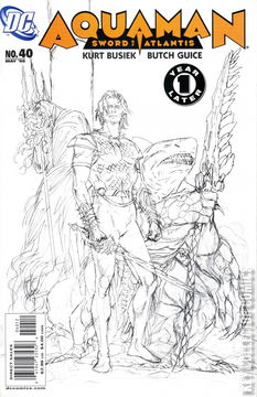 Variant Cover for Aquaman: Sword of Atlantis #40