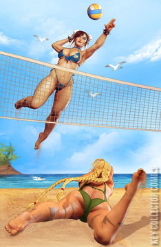 Variant Cover for Street Fighter 2021: Sci-Fi Fantasy Special #1