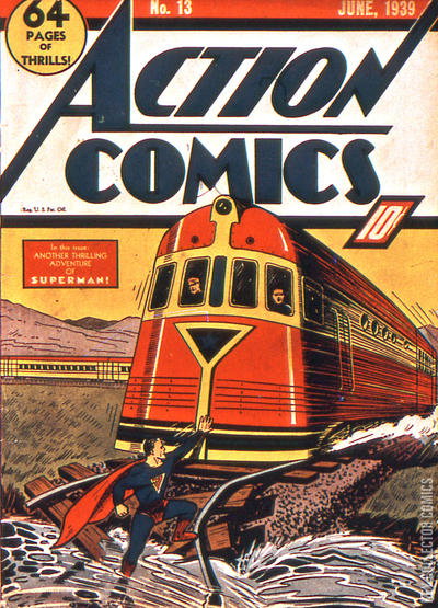 Action Comics #13 Published June 1939 | Key Collector Comics