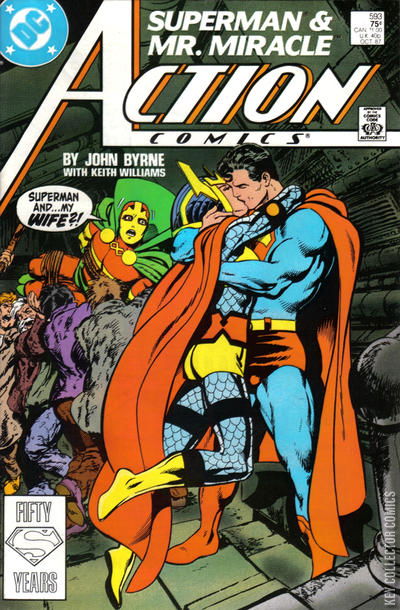 Action Comics 593 Published October 1987 Key Collect