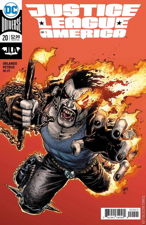 Variant Cover for Justice League of America #20