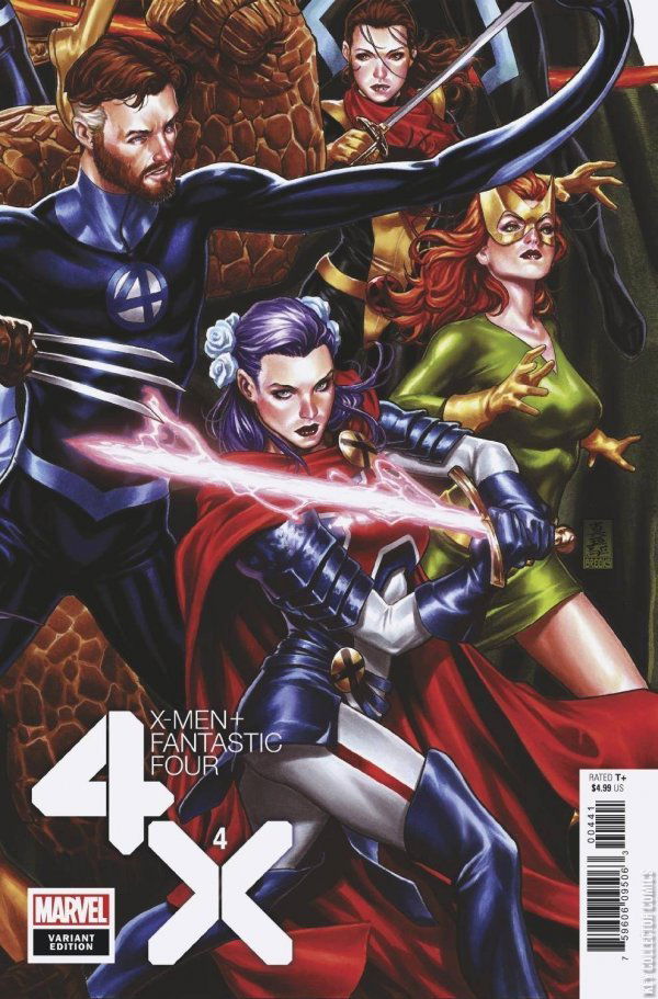 Variant Cover for X-Men / Fantastic Four #4