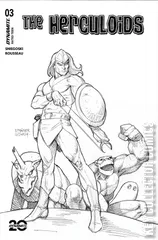 Variant Cover for Herculoids #3