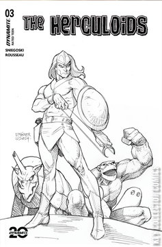 Variant Cover for Herculoids #3