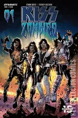 Variant Cover for KISS / Zombies #1