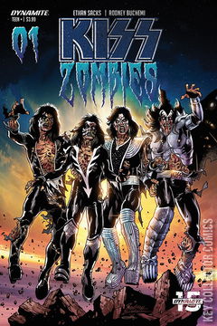 Variant Cover for KISS / Zombies #1