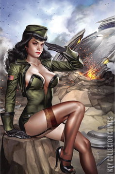 Variant Cover for Bettie Page: Alien Agenda #1