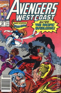 Variant Cover for West Coast Avengers #70