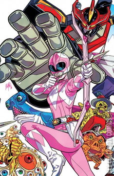 Variant Cover for Mighty Morphin Power Rangers: Pink #1