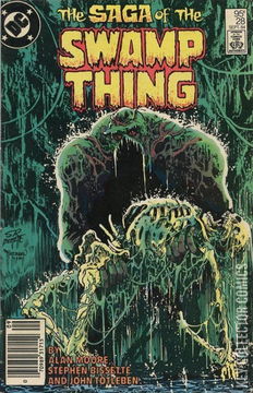 Variant Cover for Saga of the Swamp Thing #28