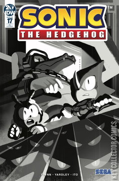 Variant Cover for Sonic the Hedgehog #17