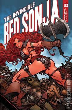 Variant Cover for Invincible Red Sonja #3