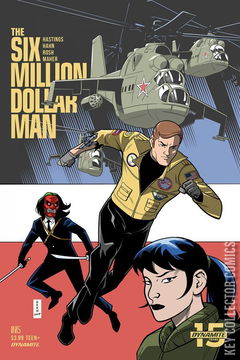 Variant Cover for The Six Million Dollar Man #5