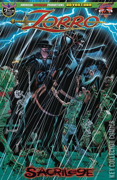 Variant Cover for Zorro Sacrilege #3