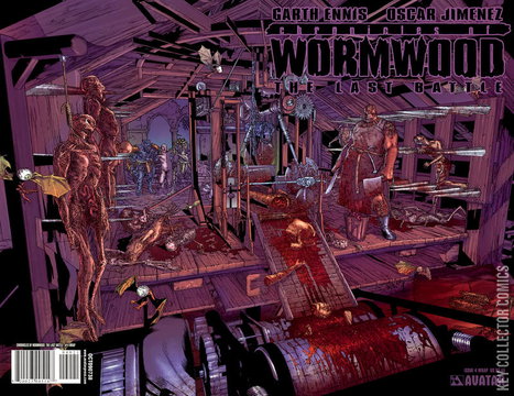Variant Cover for Chronicles of Wormwood: The Last Battle #4