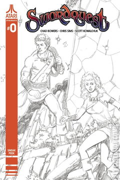 Variant Cover for Swordquest #0