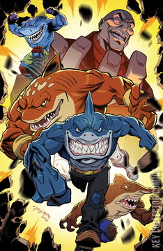 Variant Cover for Street Sharks #1
