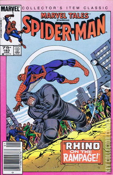 Variant Cover for Marvel Tales #183