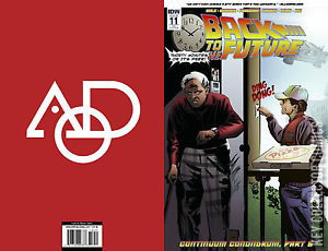 Variant Cover for Back to the Future #11