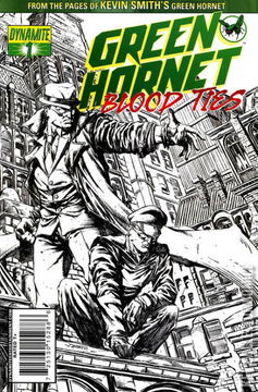 Variant Cover for The Green Hornet: Blood Ties #1