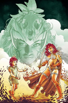 Variant Cover for Unbreakable Red Sonja #5