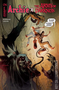 Variant Cover for Archie x The Army of Darkness #4