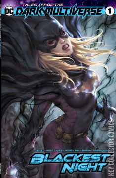 Variant Cover for Tales From the Dark Multiverse: Blackest Night #1