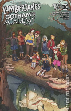 Variant Cover for Lumberjanes / Gotham Academy #3