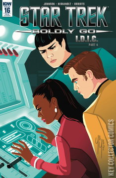Variant Cover for Star Trek: Boldly Go #16