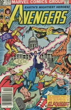 Variant Cover for Avengers, The #212